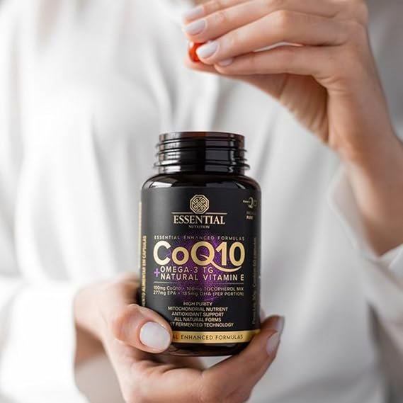 Coenzima Q10: atua na produção de energia no dia a dia.